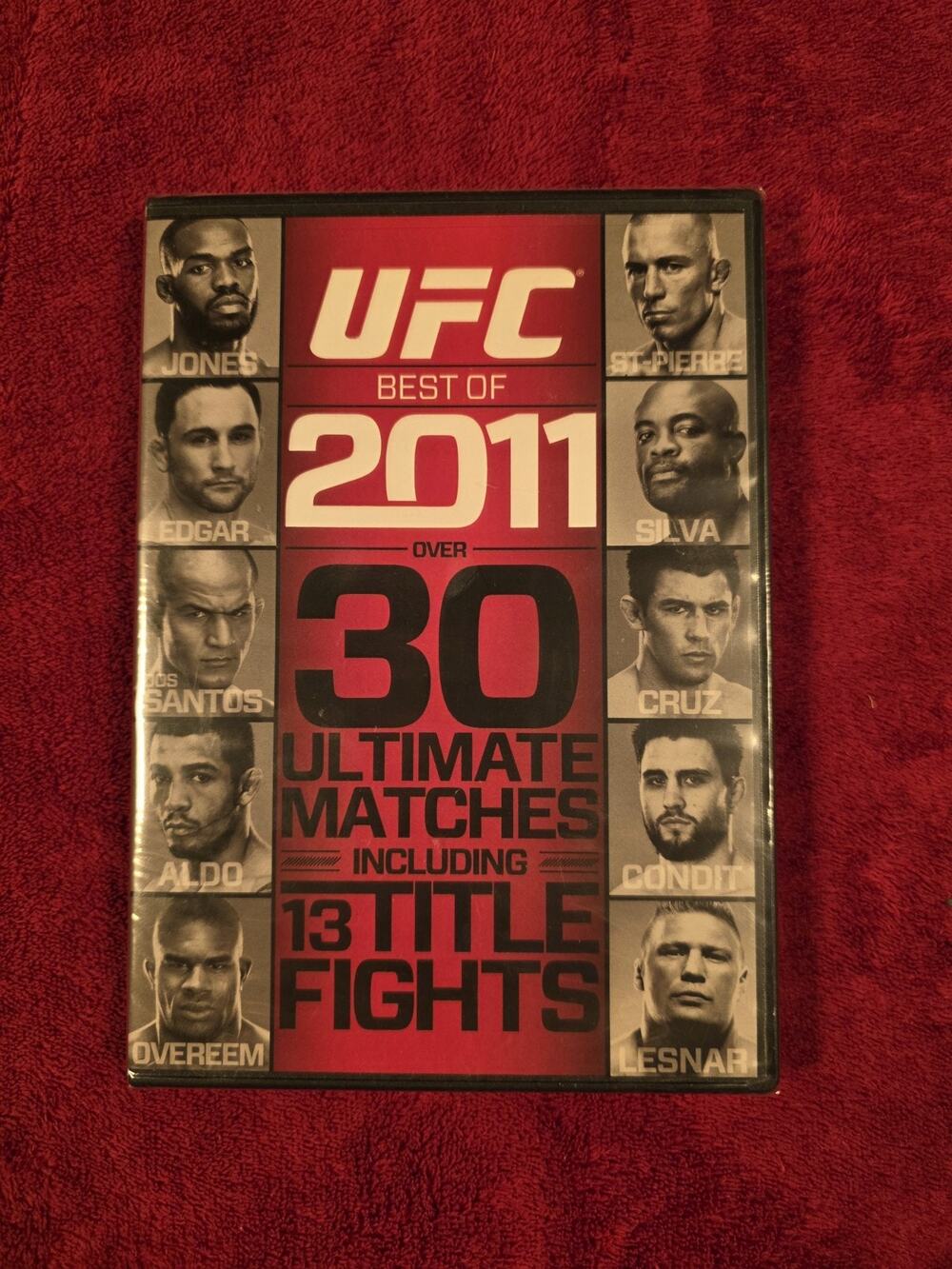 UFC BEST OF 2011 (DVD) 30 Ultimate Matches including 13 Title Fights